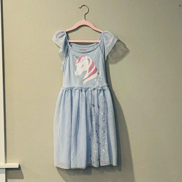 cat and jack blue dress The Blue Iris Maxi Dress L